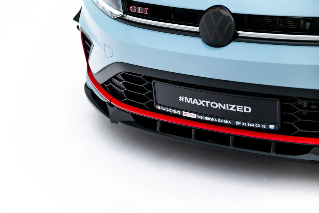 Front Splitter V.1 Volkswagen Jetta GLI Mk7 Facelift 2