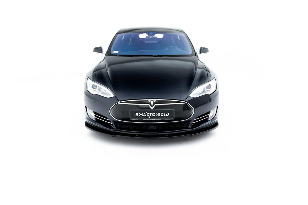 Front Splitter V.2 Tesla Model S Mk1