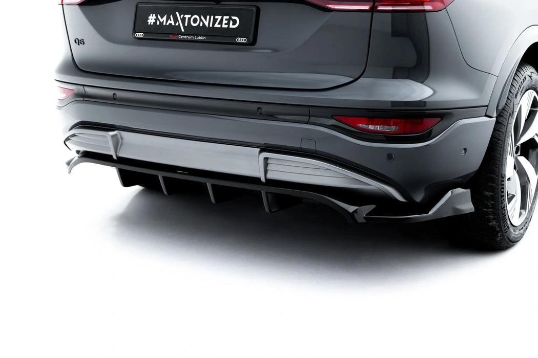 Rear Splitter (with vertical bars) Audi Q6 e-tron S-Line / SQ6 e-tron SUV / Sportback Mk1