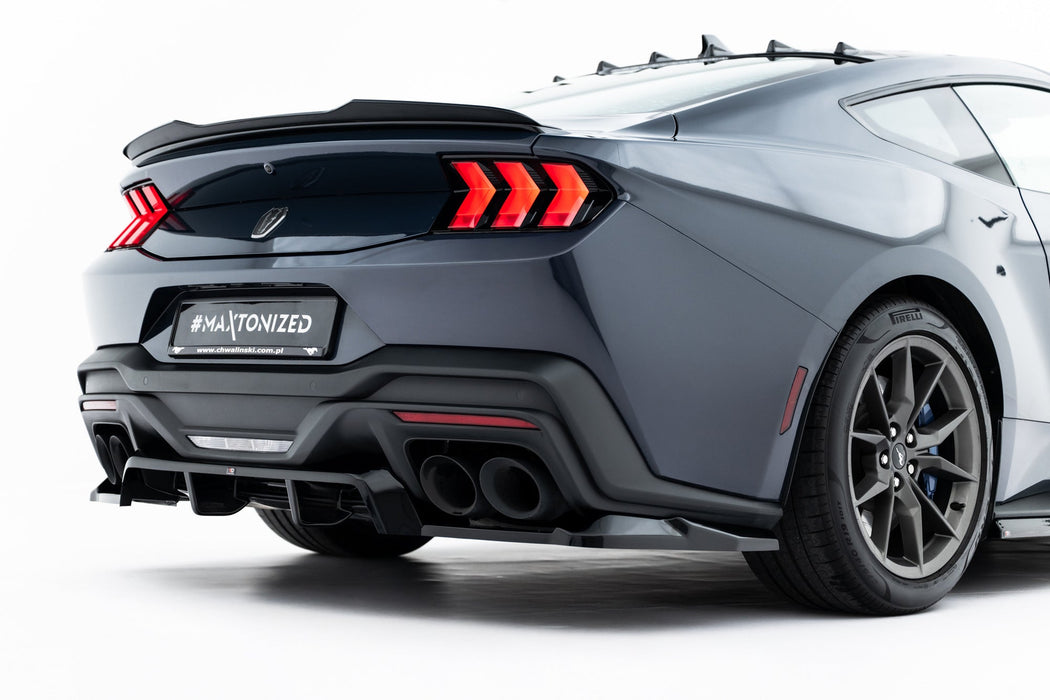 Rear Splitter (with vertical bars) Ford Mustang Dark Horse Mk7