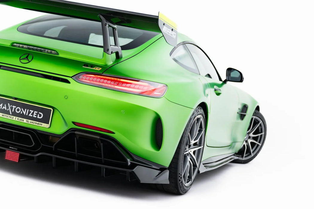 Rear Splitter (with vertical bars) + LED Mercedes-AMG GT R C190 Facelift