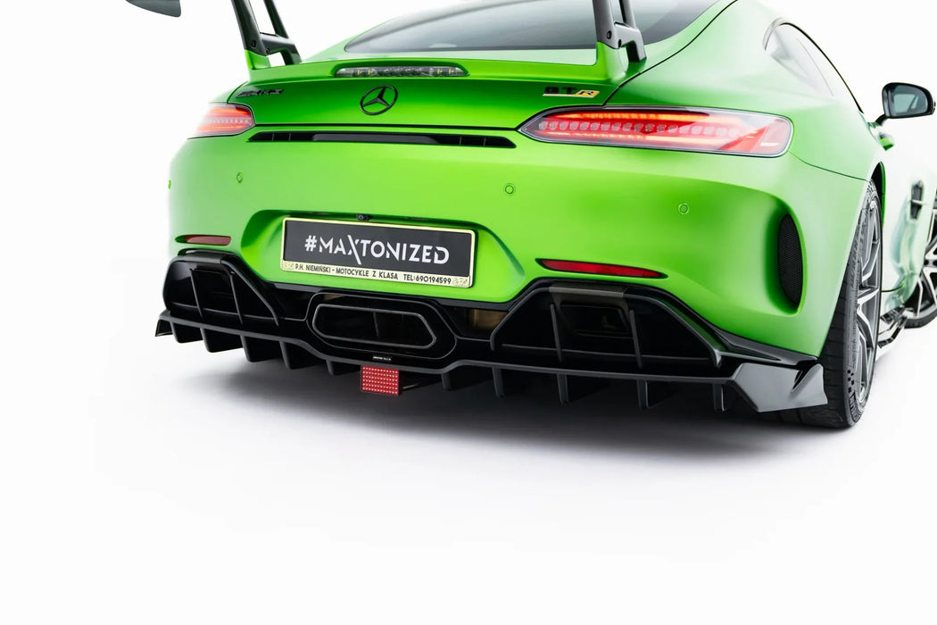 Rear Splitter (with vertical bars) + LED Mercedes-AMG GT R C190 Facelift