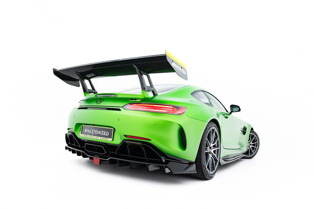Rear Splitter (with vertical bars) + LED Mercedes-AMG GT R C190 Facelift
