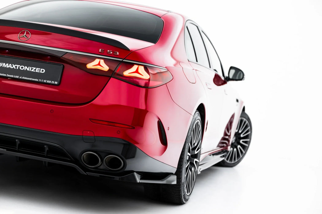 Rear Splitter (with vertical bars) Mercedes-AMG E53 Sedan / Estate W214