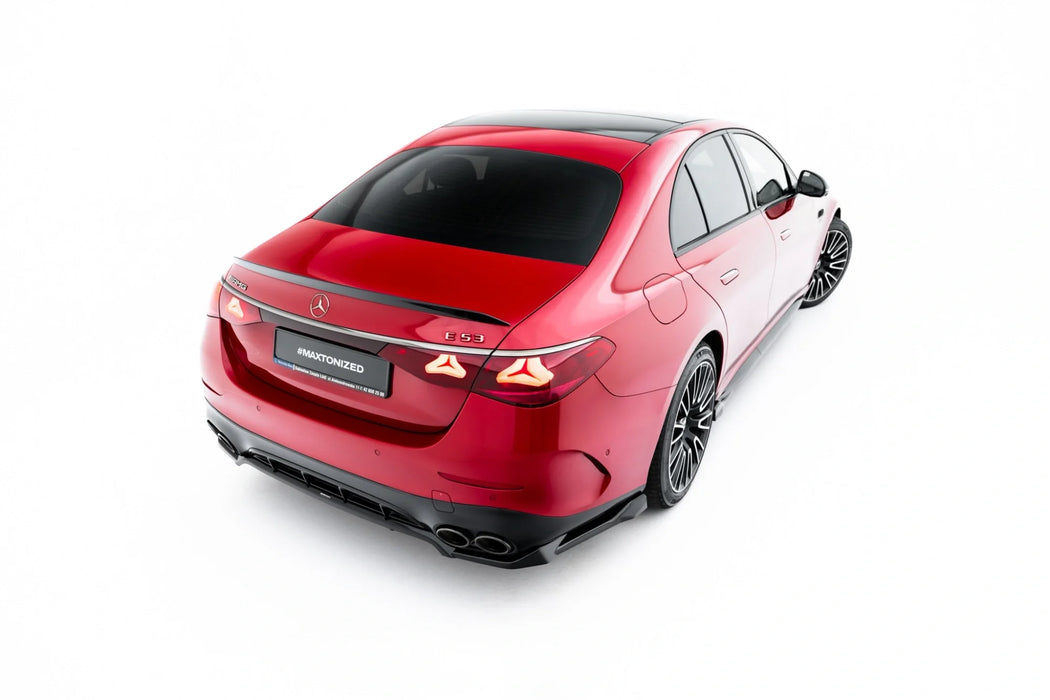 Rear Splitter (with vertical bars) Mercedes-AMG E53 Sedan / Estate W214