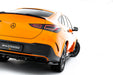 Rear Splitter (with vertical bars) V.2 Mercedes-Benz GLE Coupe AMG-Line C167 / C167 Facelift