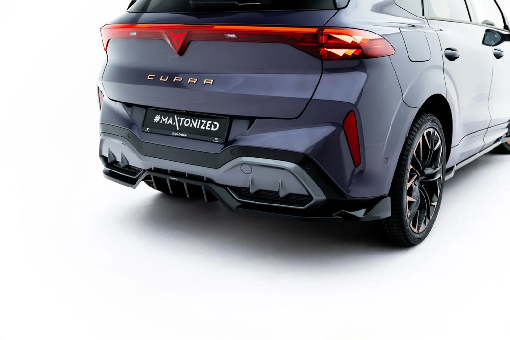Rear Splitter (with vertical bars) V.3 Cupra Terramar Mk1 (Version with towbar)