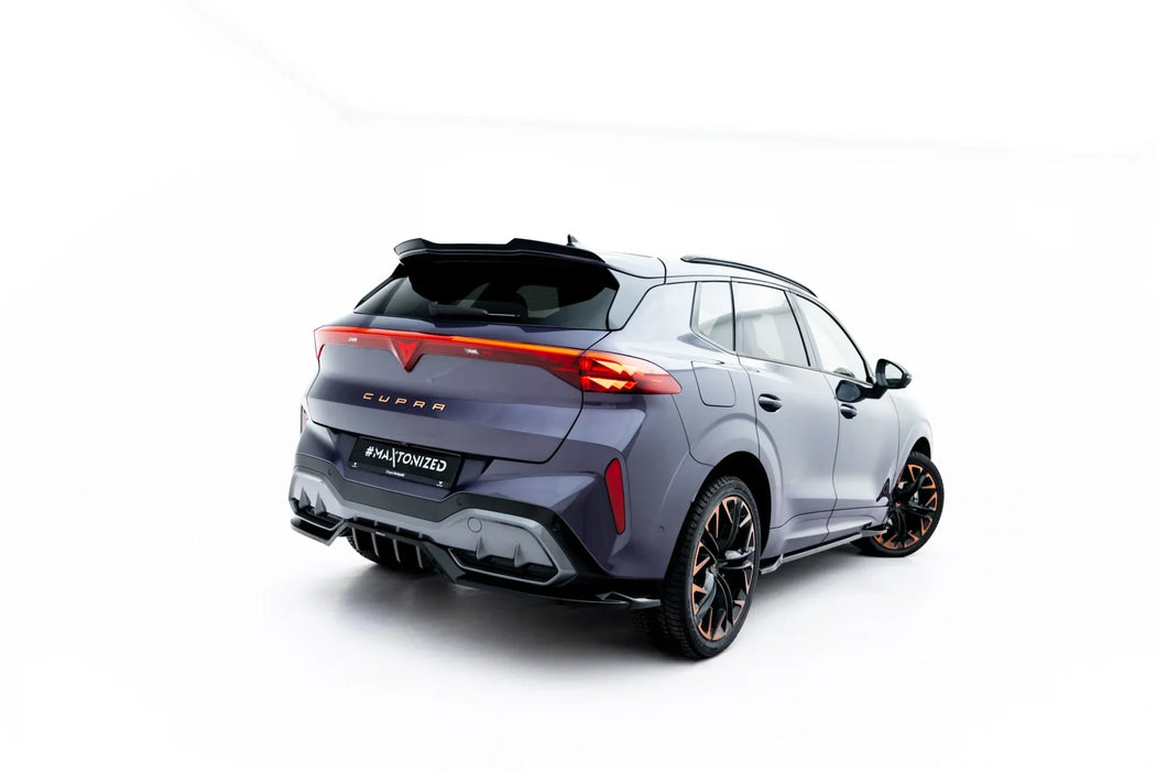 Rear Splitter (with vertical bars) V.4 Cupra Terramar Mk1 (Version with towbar)