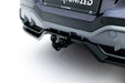 Rear Splitter (with vertical bars) V.4 Cupra Terramar Mk1 (Version with towbar)