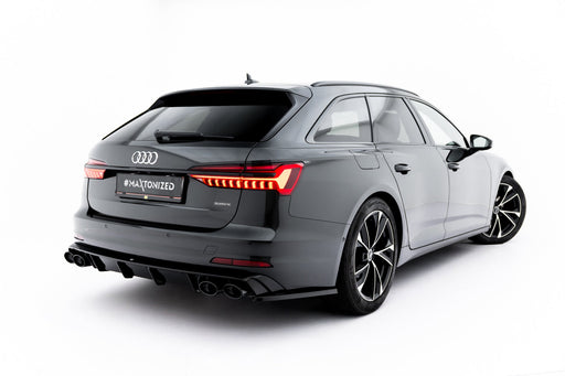 Rear Side Splitters Audi A6 Sedan / Avant C8 / C8 Facelift