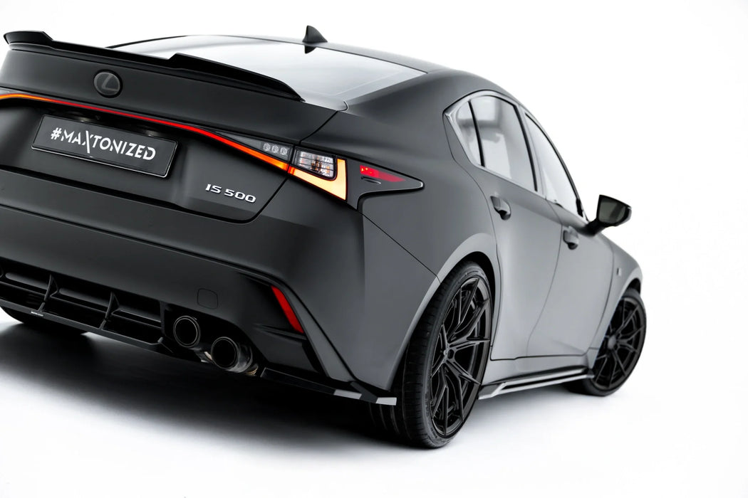 Rear Side Splitters Lexus IS 500 Mk3 Facelift 2 (XE30)