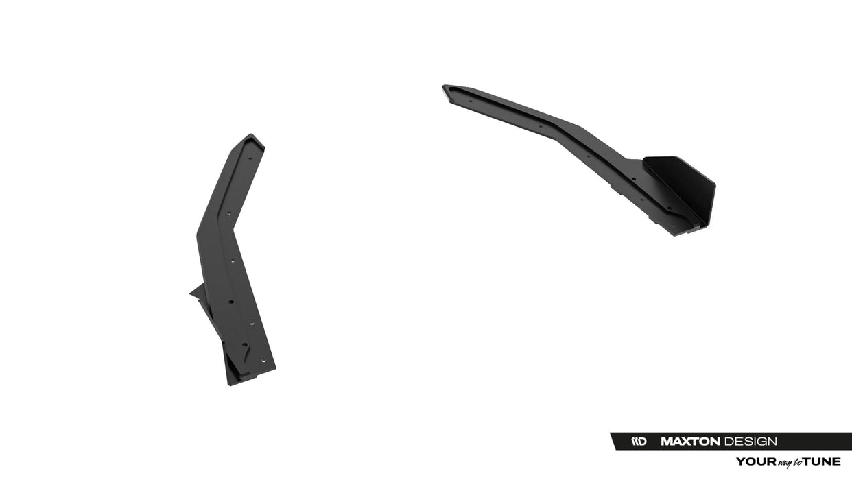 Street Pro Rear Side Splitters + Flaps Lexus IS 500 Mk3 Facelift 2 (XE30)