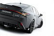 Street Pro Rear Side Splitters + Flaps Lexus IS 500 Mk3 Facelift 2 (XE30)