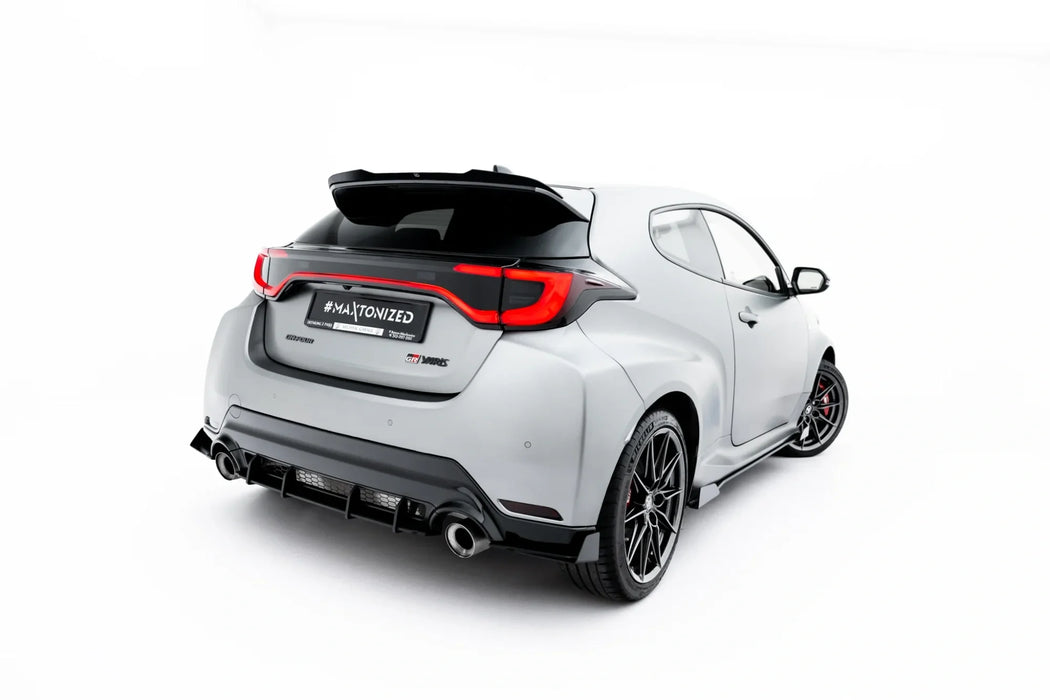 Street Pro Rear Side Splitters + Flaps Toyota GR Yaris Mk4 Facelift