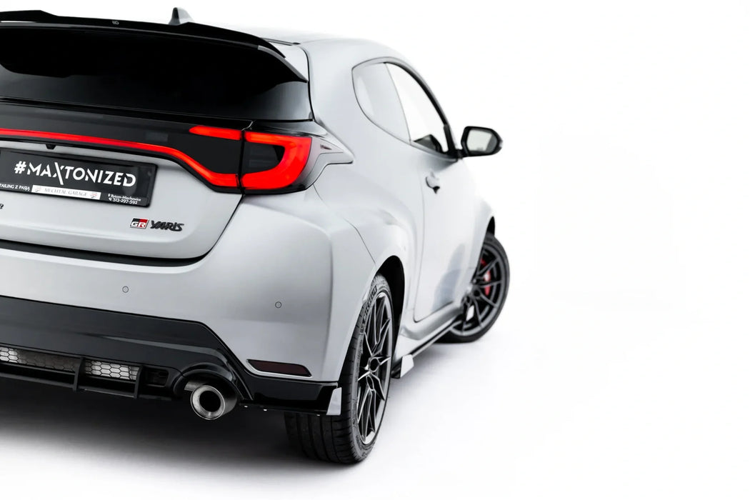 Street Pro Rear Side Splitters + Flaps Toyota GR Yaris Mk4 Facelift