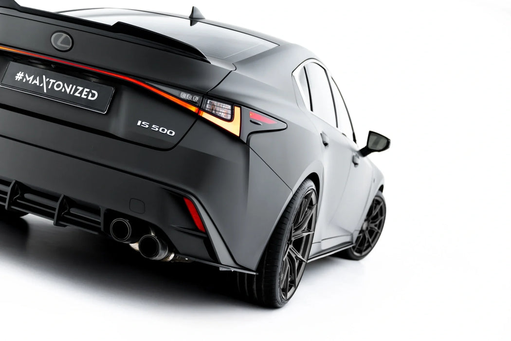 Street Pro Rear Side Splitters Lexus IS 500 Mk3 Facelift 2 (XE30)