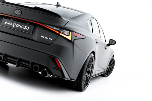Street Pro Rear Side Splitters Lexus IS 500 Mk3 Facelift 2 (XE30)