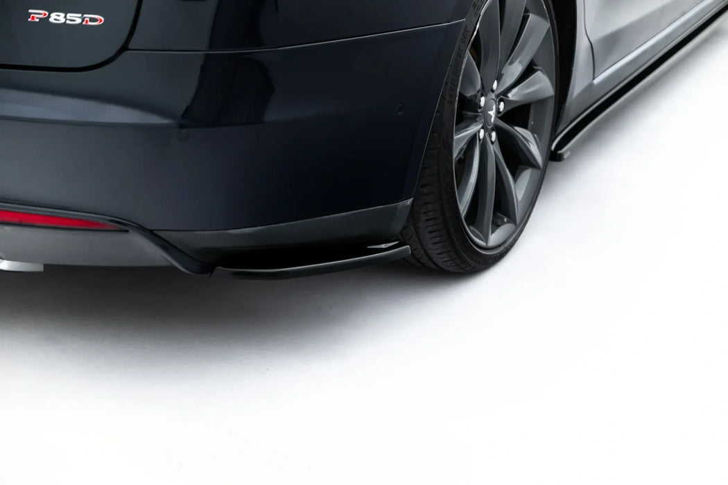 Rear Side Splitters V.1 Tesla Model S Mk1