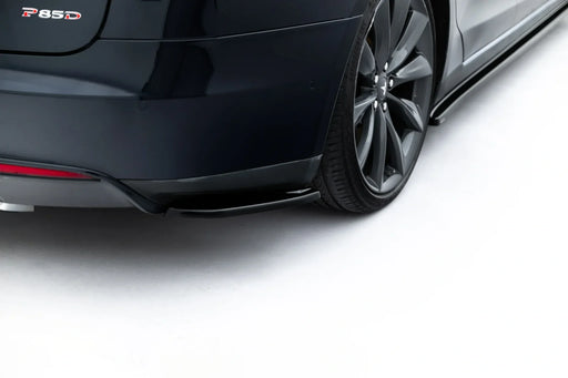 Rear Side Splitters V.1 Tesla Model S Mk1