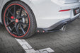 Rear Side Splitters V.2 + Flaps Volkswagen Golf GTI / GTE Mk8