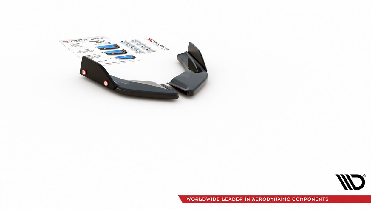 Rear Side Splitters V.2 + Flaps Volkswagen Golf GTI / GTE Mk8