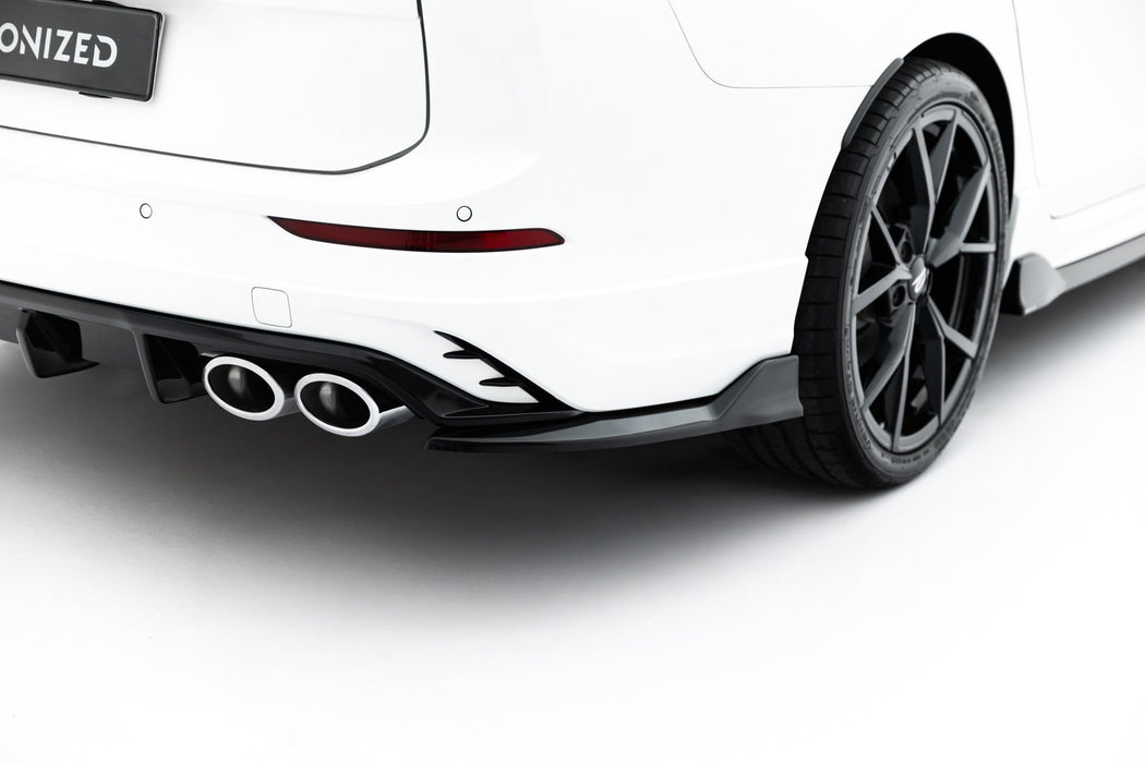 Rear Side Splitters V.2 Volkswagen Golf R Variant Mk8 / Mk8 Facelift