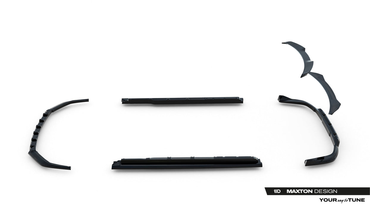 Set of Splitters Lexus RX F-Sport Mk4 Facelift