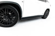 Set of Splitters Lexus RX F-Sport Mk4 Facelift