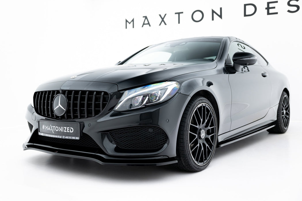 Set of Splitters Mercedes- Benz C Coupe AMG-Line C205