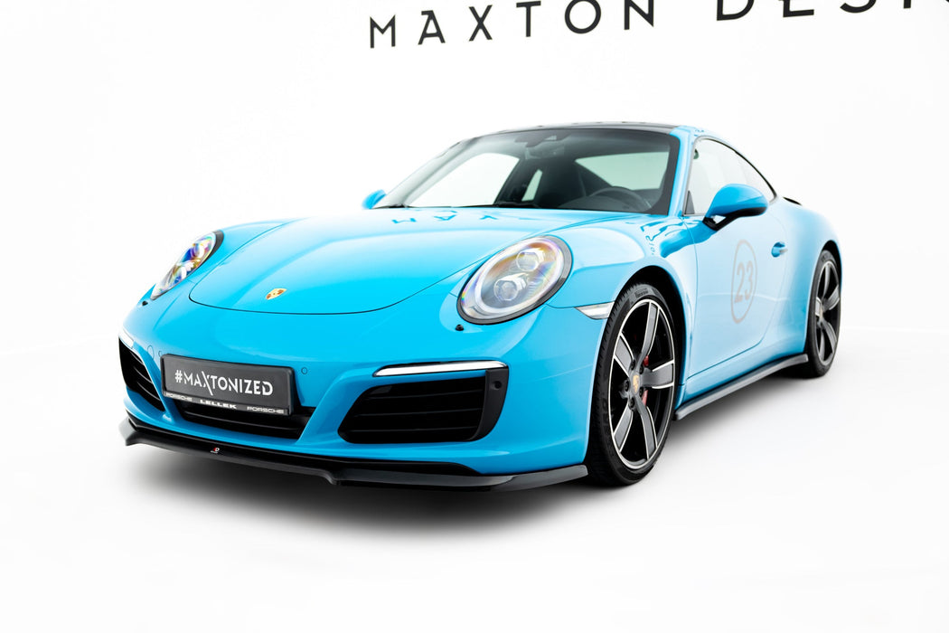 Set of Splitters Porsche 911 Carrera 991 Facelift