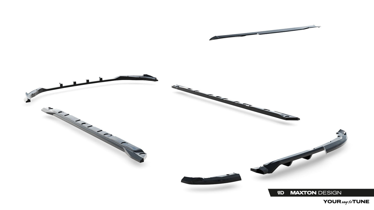 Set of Splitters Renault Clio Mk5 Facelift