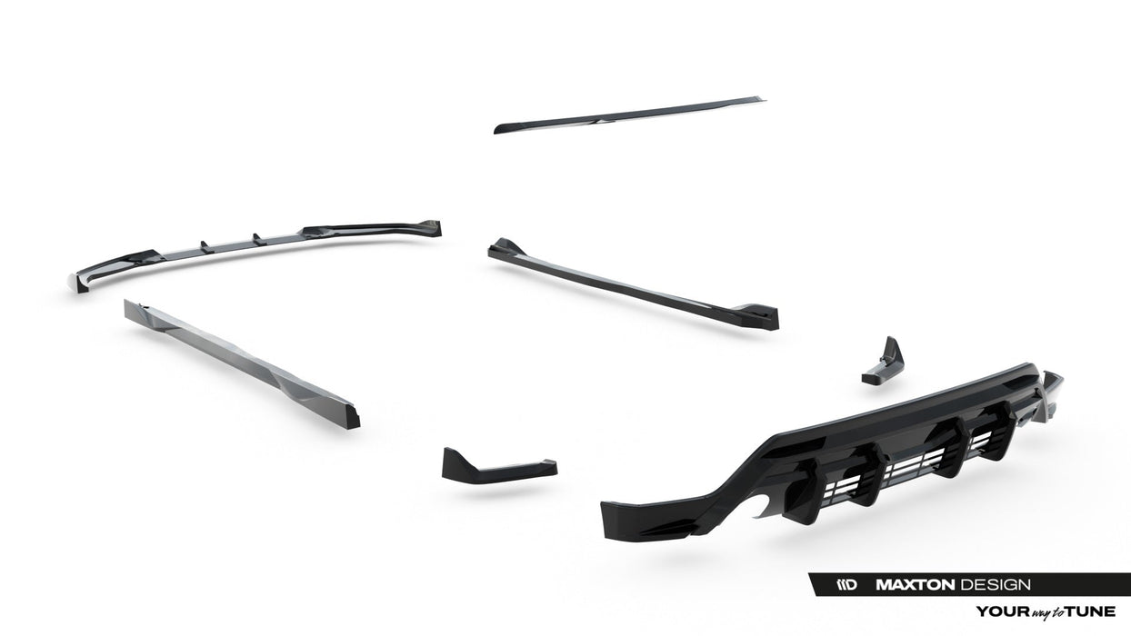 Set of Splitters Toyota GR Yaris Mk4 Facelift