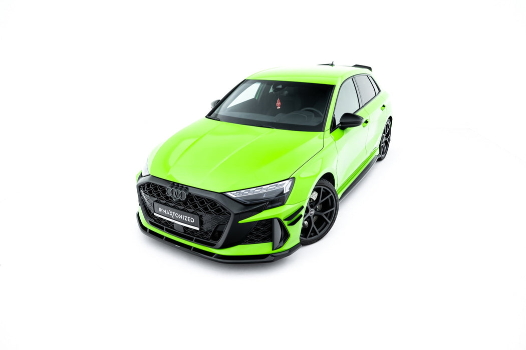 Set of Splitters V.1 Audi RS3 Sportback 8Y Facelift