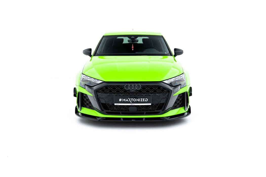 Set of Splitters V.2 Audi RS3 Sportback 8Y Facelift