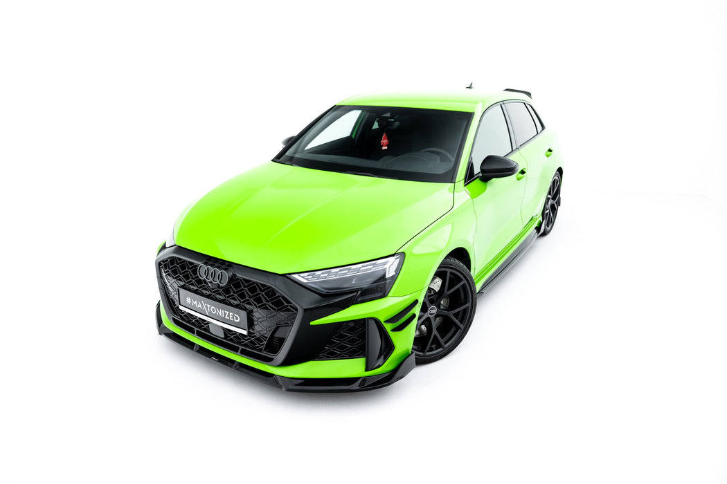 Set of Splitters V.2 Audi RS3 Sportback 8Y Facelift