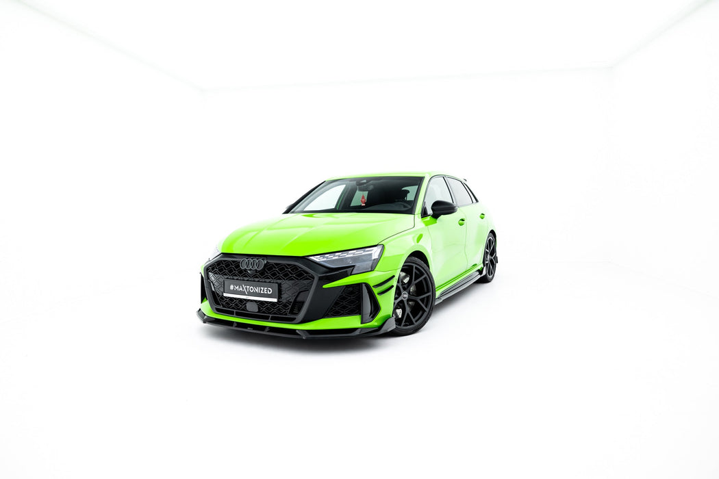 Set of Splitters V.2 Audi RS3 Sportback 8Y Facelift