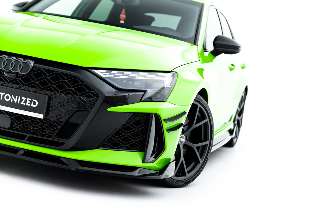Set of Splitters V.2 Audi RS3 Sportback 8Y Facelift
