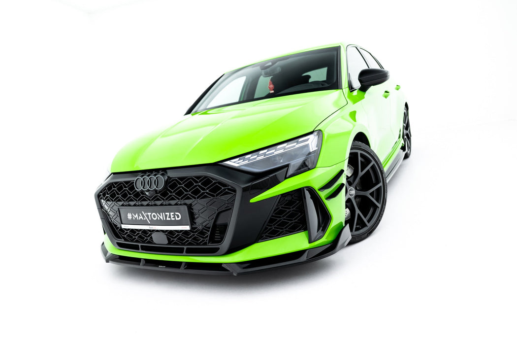 Set of Splitters V.2 Audi RS3 Sportback 8Y Facelift