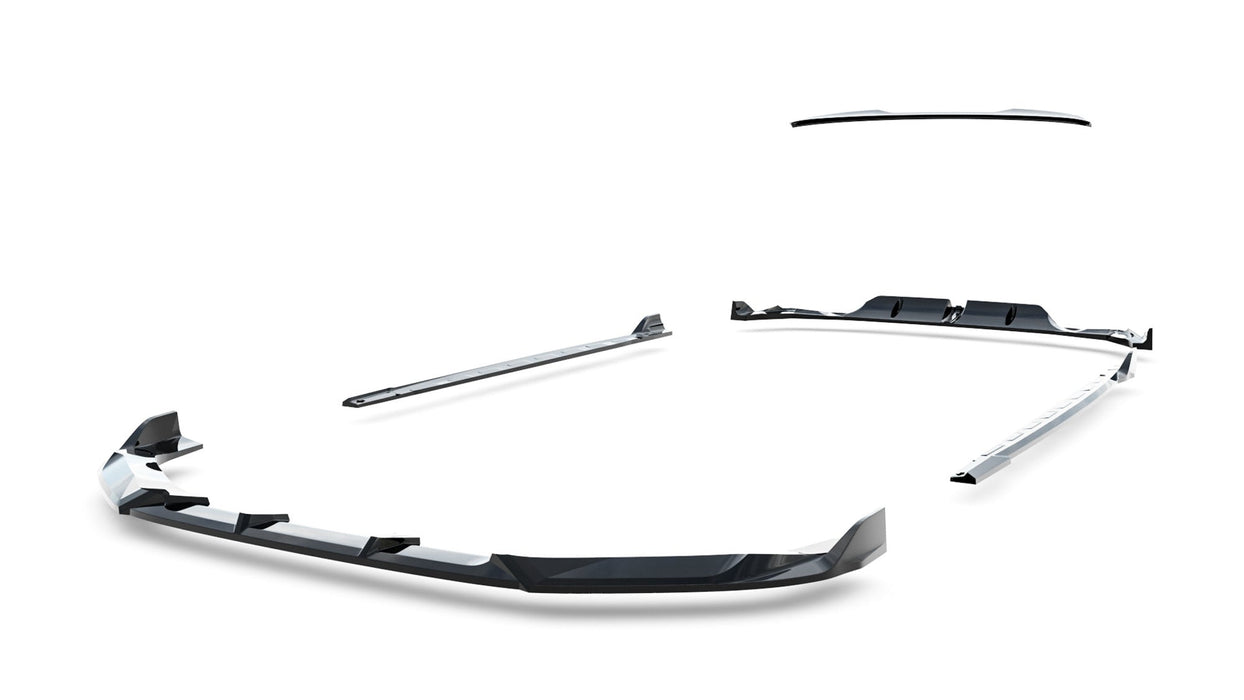 Set of Splitters V.2 Audi RS3 Sportback 8Y Facelift