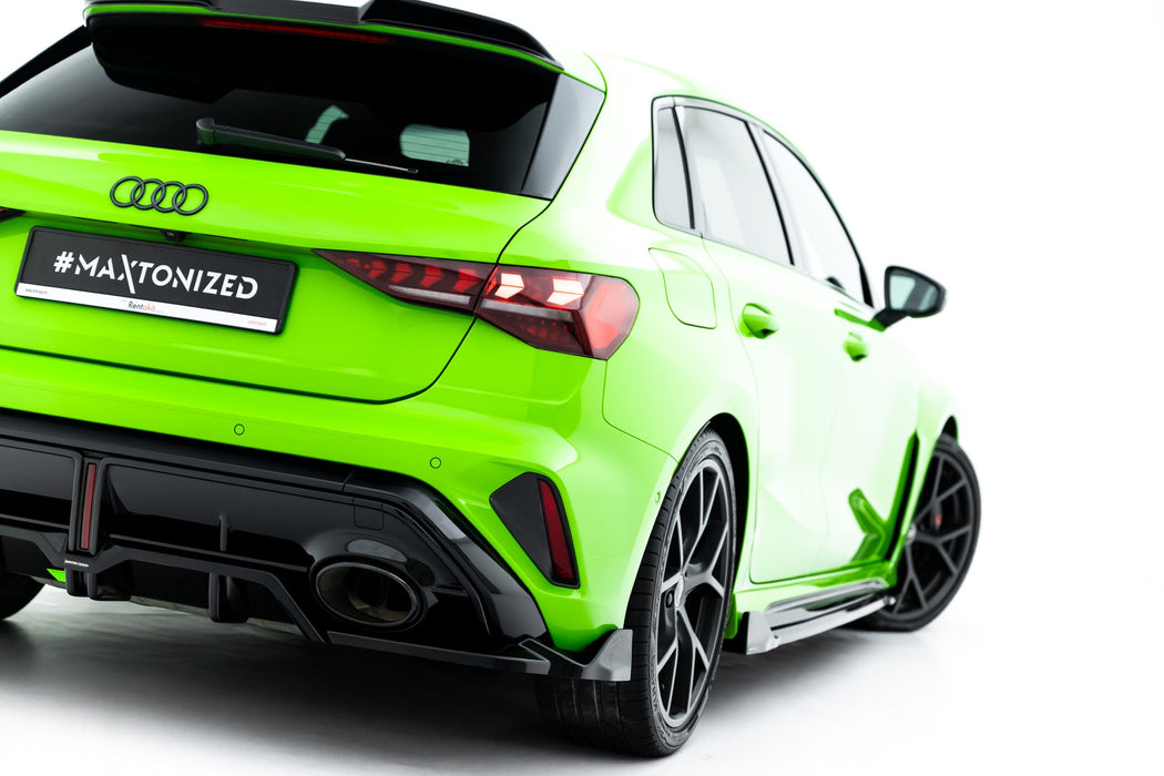 Set of Splitters V.2 Audi RS3 Sportback 8Y Facelift