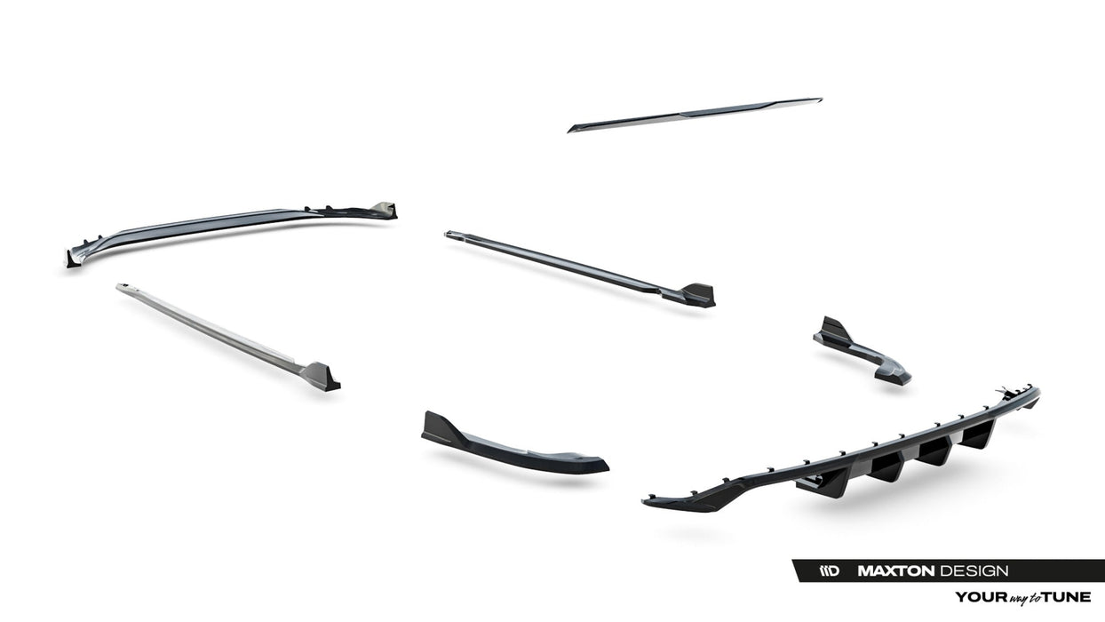 Set of Splitters Volkswagen Golf R Variant Mk8 Facelift