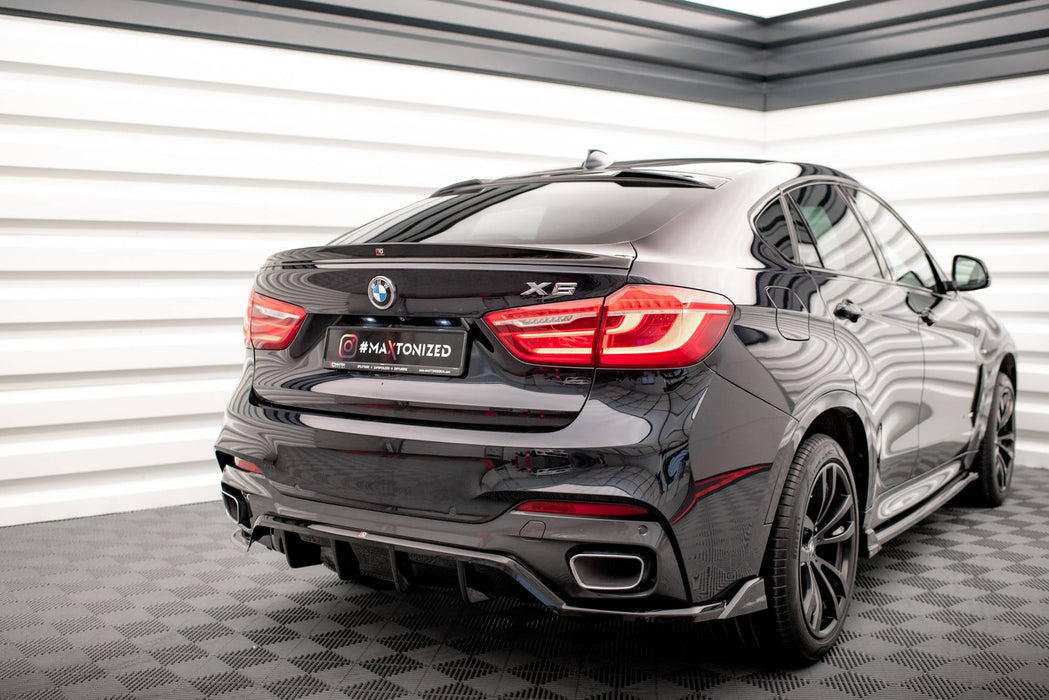 Maxton Design 3D Spoiler Cap V.2 BMW X6 F16 M-Pack / X6 M F86