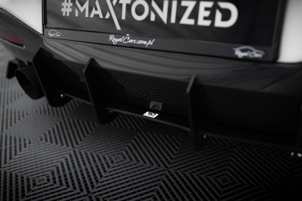 Maxton Design BMW 1 F20/F21 M-POWER FACELIFT - REAR DIFFUSER V.1