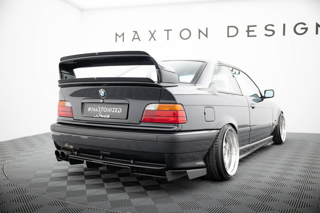 Maxton Design BOTTOM SPOILER CAP BMW M3 / 3 M-Pack E36 Coupe GT Class