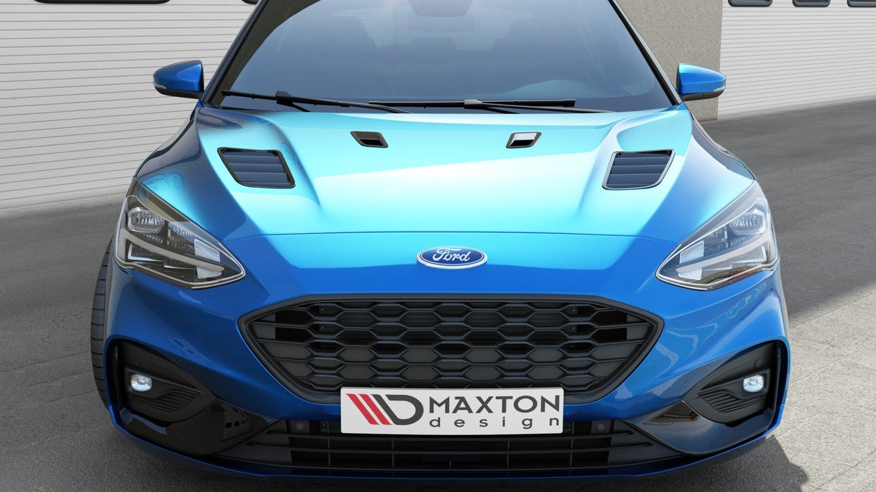 Maxton Design Bonnet Vents Ford Focus ST-Line / ST Mk4 ( Bigger )