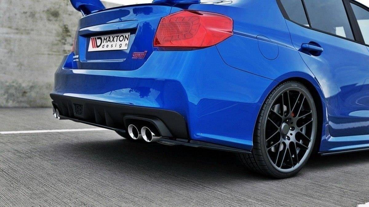 Maxton Design CENTRAL REAR SPLITTER V.1 SUBARU WRX STI