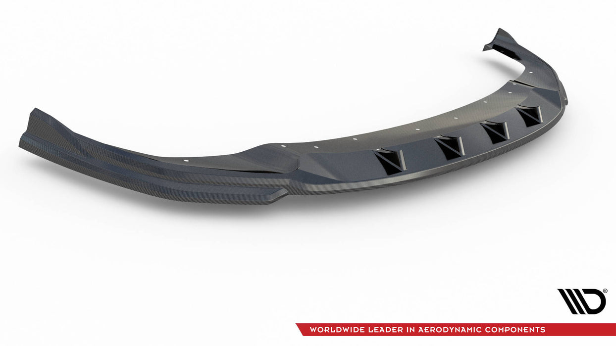 Maxton Design Carbon Fiber Front Splitter Prepreg BMW 1 M-Pack / M135i / 128ti F40