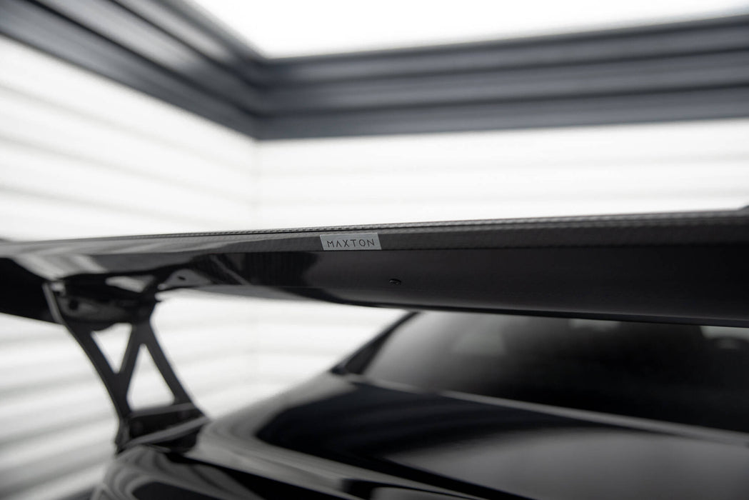 Maxton Design Carbon Fiber Spoiler With External Brackets Uprights BMW M2 G87 / M240i / 2 M-Pack / 2 Standard G42