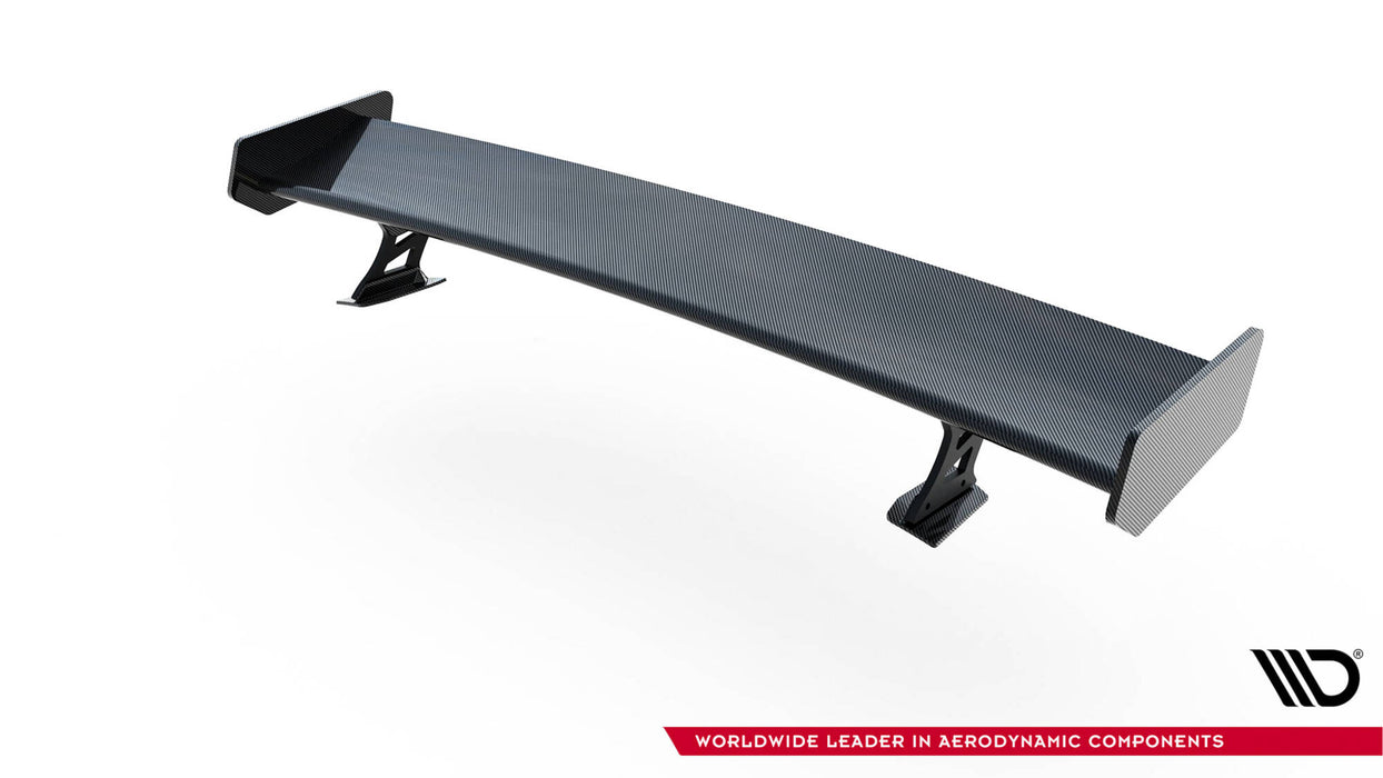 Maxton Design Carbon Spoiler With External Brackets Uprights Audi A5 Coupe 8T