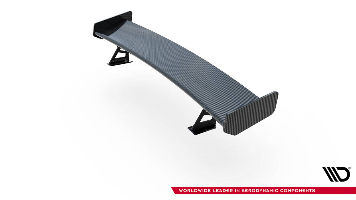 Maxton Design Carbon Spoiler With External Brackets Uprights BMW 3 / M3 Coupe E92